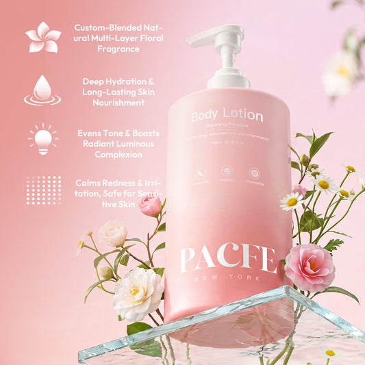 PACFE BEAUTY Pacfe large-size Floral Body Lotion