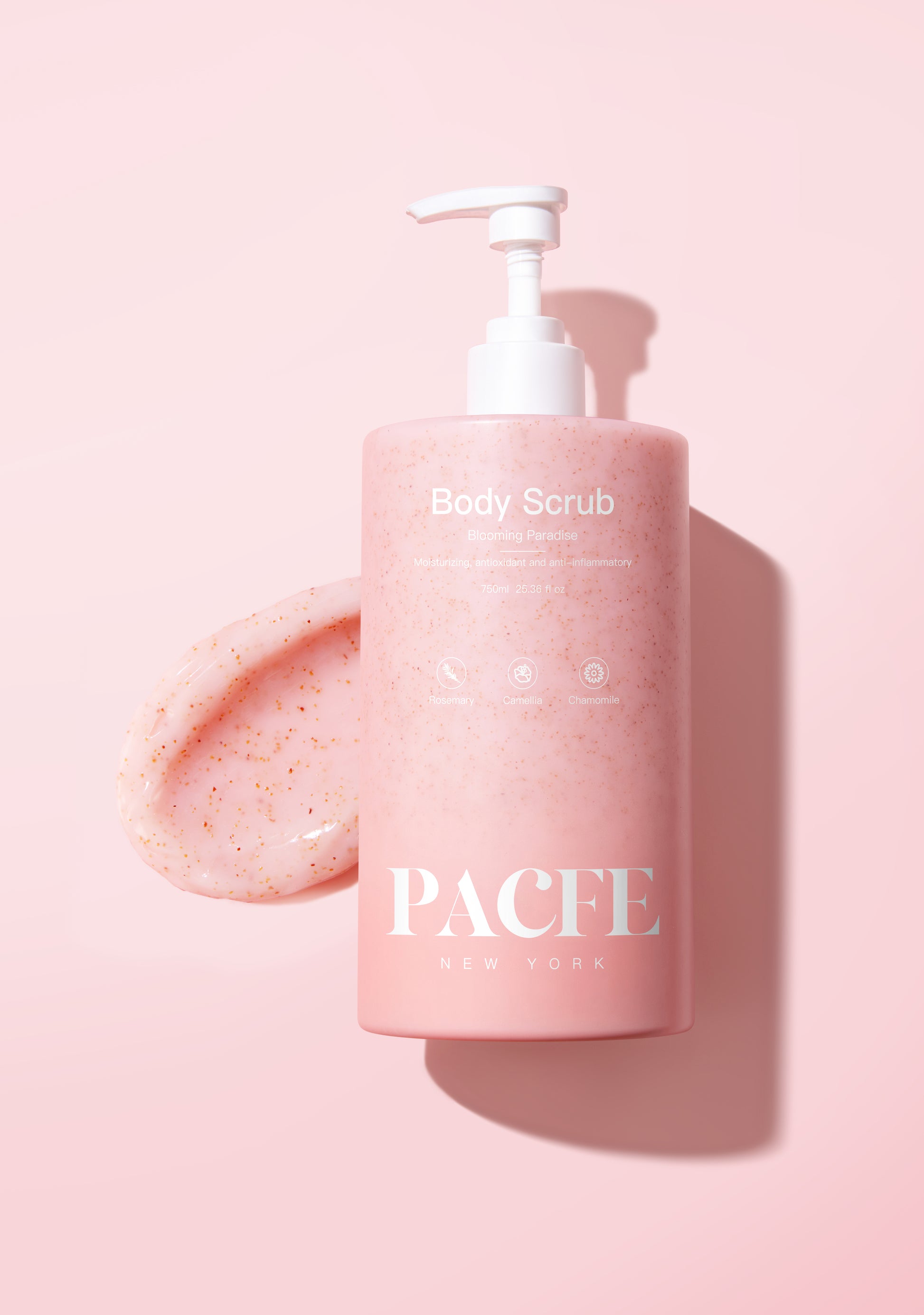 PACFE Pacfe large-size Floral Body Scrub