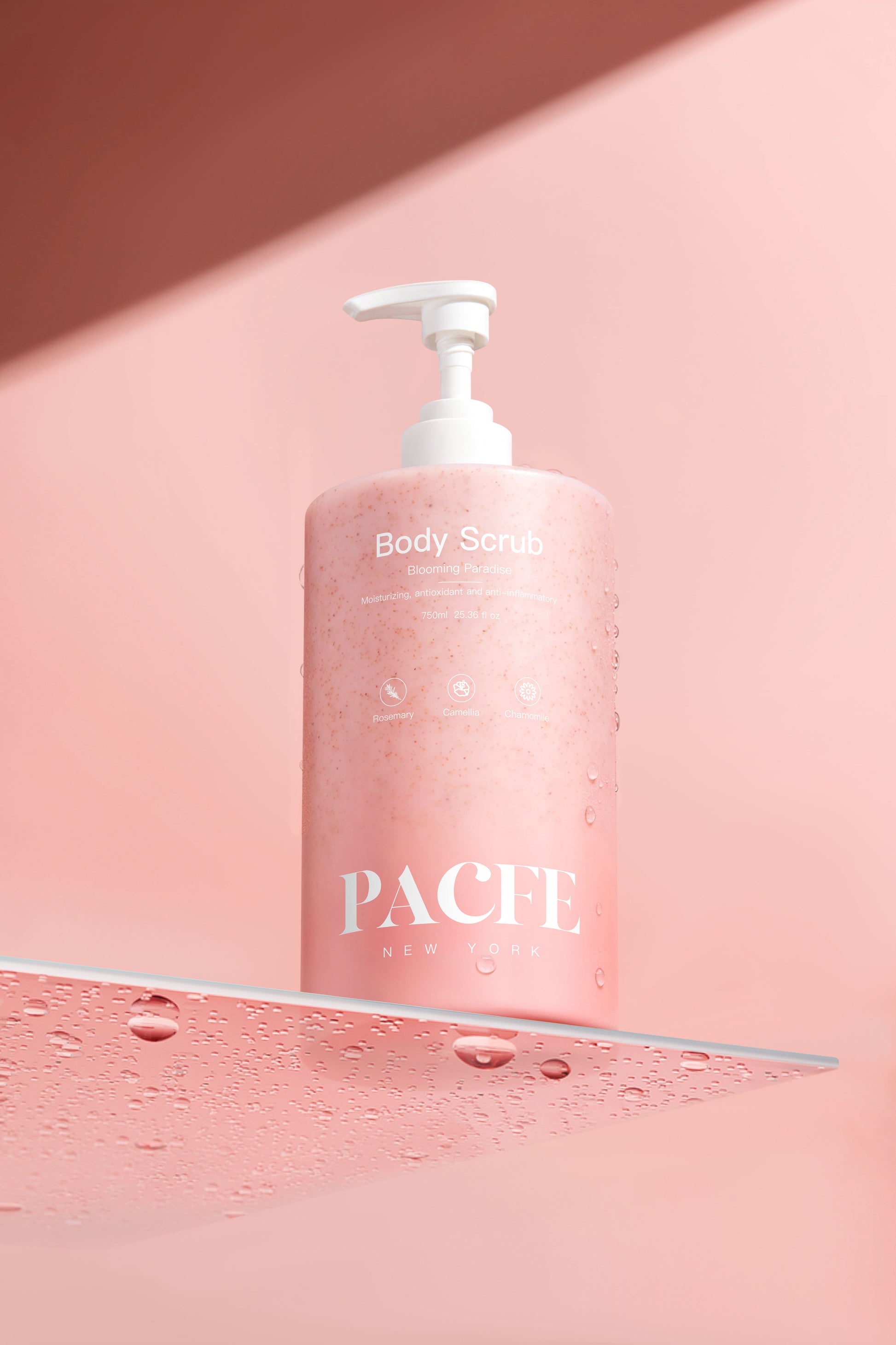PACFE Pacfe large-size Floral Body Scrub