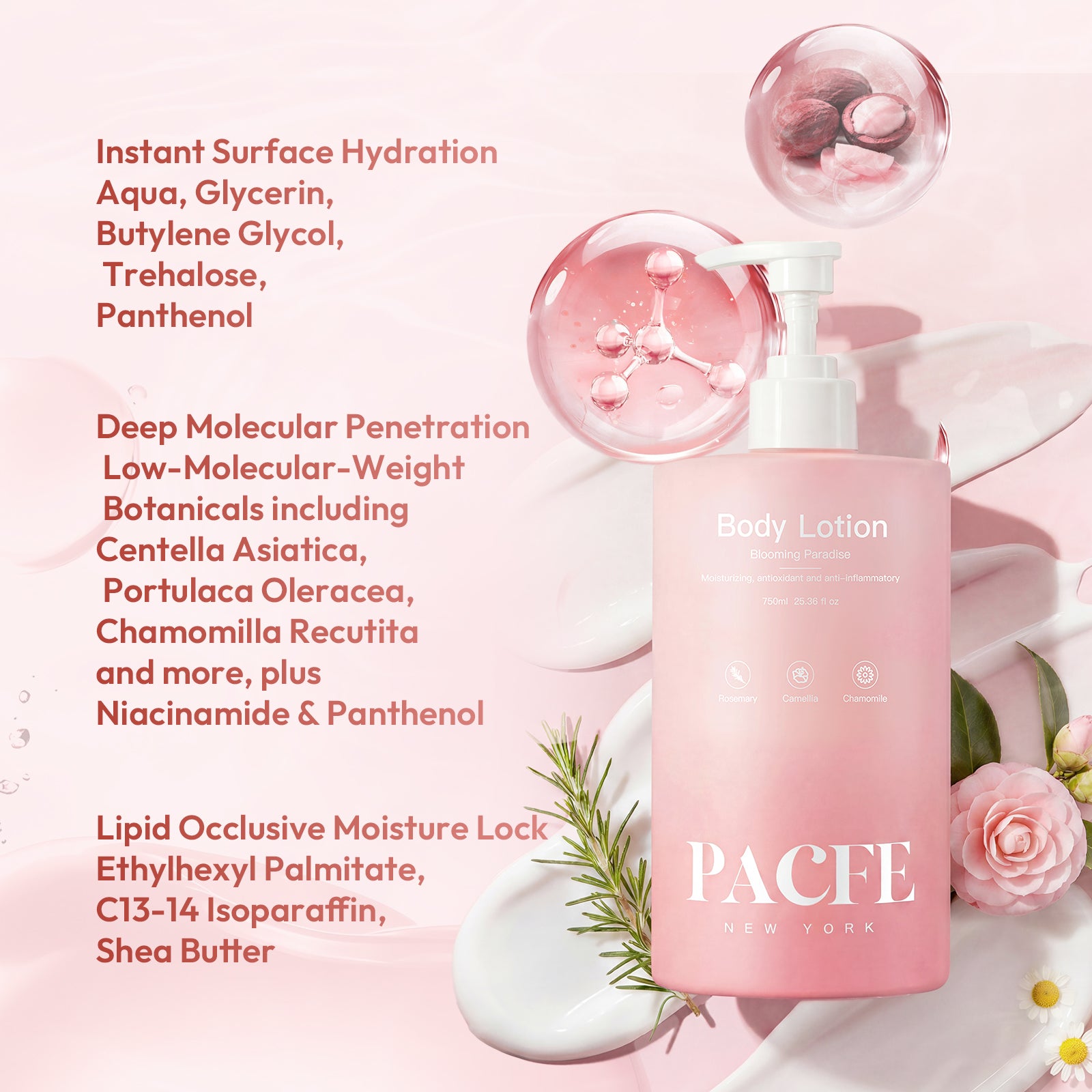 PACFE BEAUTY Body Lotion